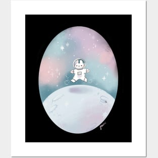 Space Bunny Posters and Art
